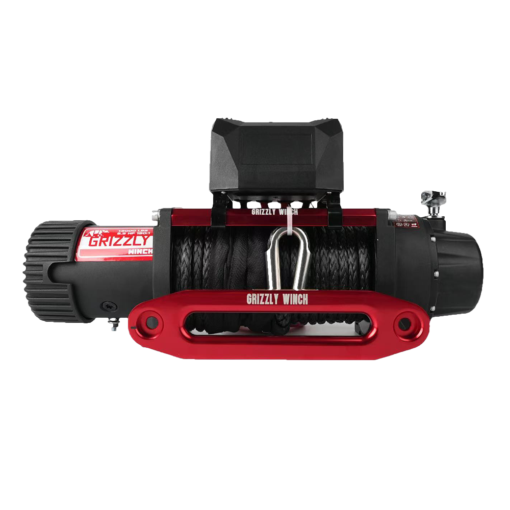 Grizzly Winch 13000 lbs winch with synthetic rope